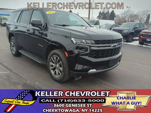 Certified 2021 Chevrolet Tahoe LS w/ Driver Alert Package AWD/4WD image 1