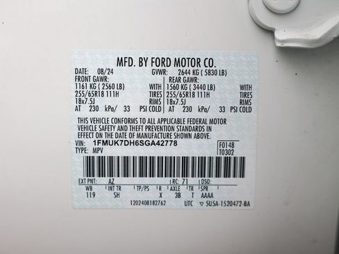 Used 2025 Ford Explorer Active w/ Active Comfort Package RWD image 38