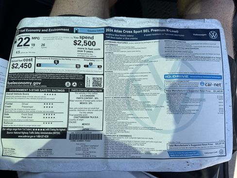 Used 2024 Volkswagen Atlas Cross Sport SEL Premium R-Line image 54
