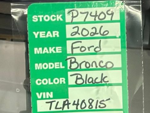 Used 2026 Ford Bronco Big Bend AWD/4WD image 27