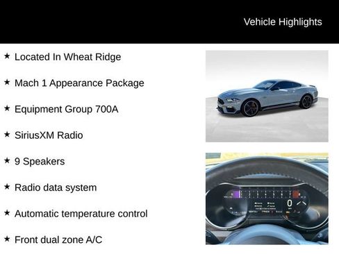 Used 2021 Ford Mustang Mach 1 w/ Equipment Group 700A image 8