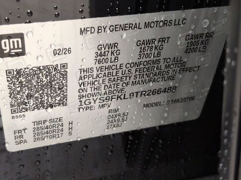 New 2026 Cadillac Escalade Sport w/ Touring Package image 31