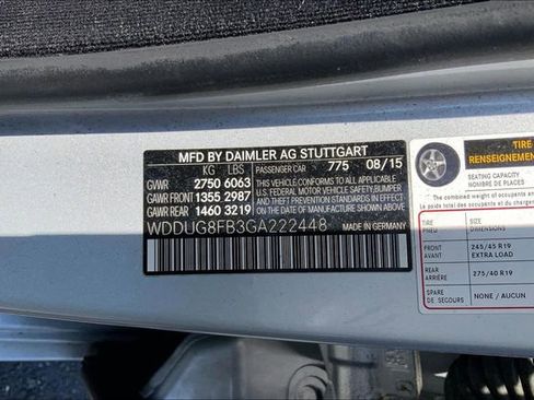 Used 2016 Mercedes-Benz S 550 4MATIC Sedan image 4