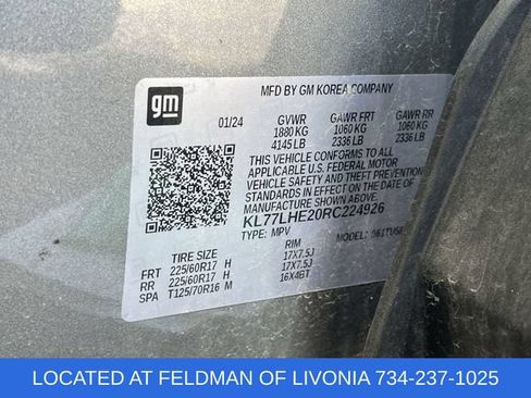 Used 2024 Chevrolet Trax LT w/ Driver Confidence Package FWD image 32