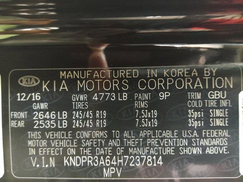 Used 2017 Kia Sportage SX FWD image 33