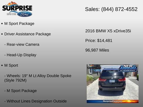 Used 2016 BMW X5 xDrive35i AWD/4WD image 6