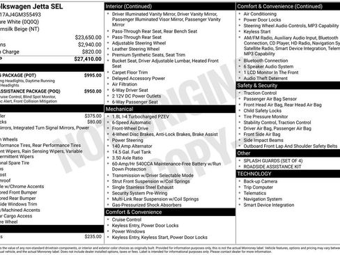 Used 2016 Volkswagen Jetta SEL w/ Lighting Package FWD image 29