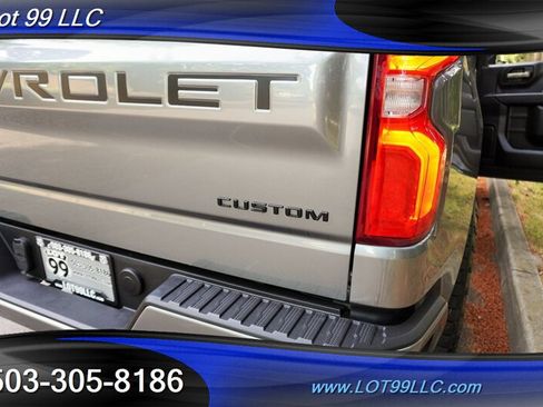 Used 2021 Chevrolet Silverado 1500 Custom w/ LPO, Dark Essentials Package AWD/4WD image 31