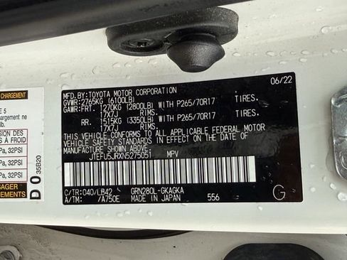 Used 2022 Toyota 4Runner SR5 Premium w/ Moonroof Package image 35