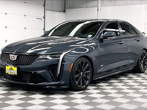 Used 2022 Cadillac CT4 V Blackwing w/ Technology Package RWD image 13