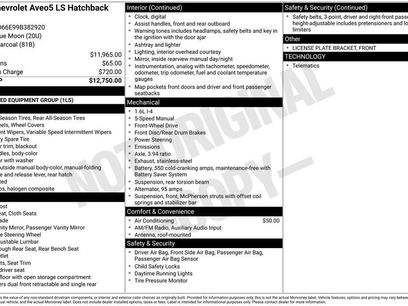 Used 2009 Chevrolet Aveo5 LS