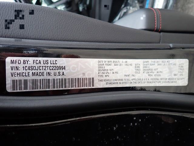 New 2026 Dodge Durango GT w/ Blacktop Package AWD/4WD image 16
