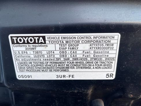 Used 2019 Toyota Tundra SR5 w/ TRD Sport Package AWD/4WD image 11