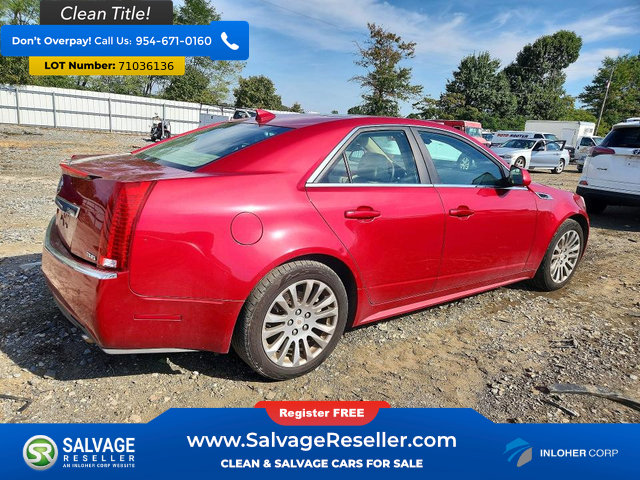 Used 2012 Cadillac CTS Performance w/ Performance Luxury Package RWD image 4