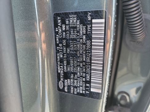 Certified 2024 Hyundai Tucson Blue image 24