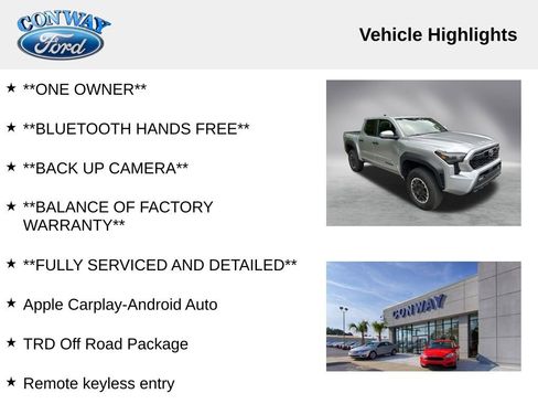 Used 2024 Toyota Tacoma TRD Off-Road image 4