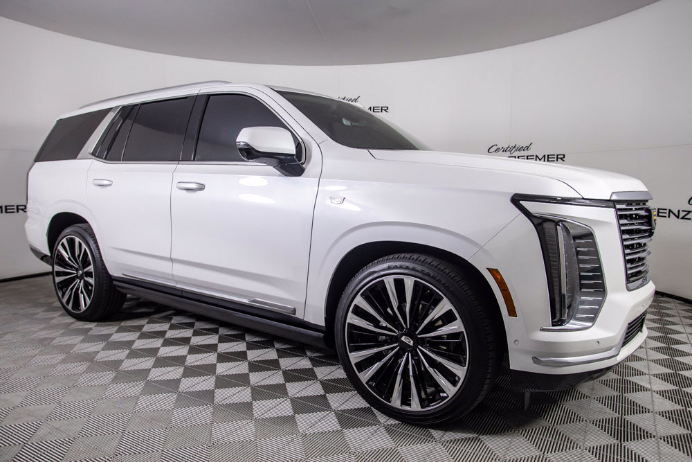 Used 2025 Cadillac Escalade Premium Luxury Platinum w/ LPO, Floor Liner Package AWD/4WD image 2