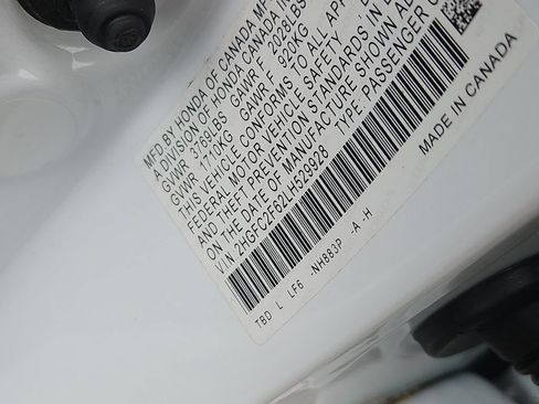 Certified 2020 Honda Civic LX image 14