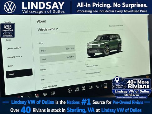 Used 2023 Rivian R1S Adventure AWD/4WD image 27