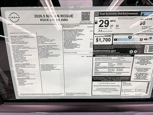 New 2026 Nissan Rogue SV image 40