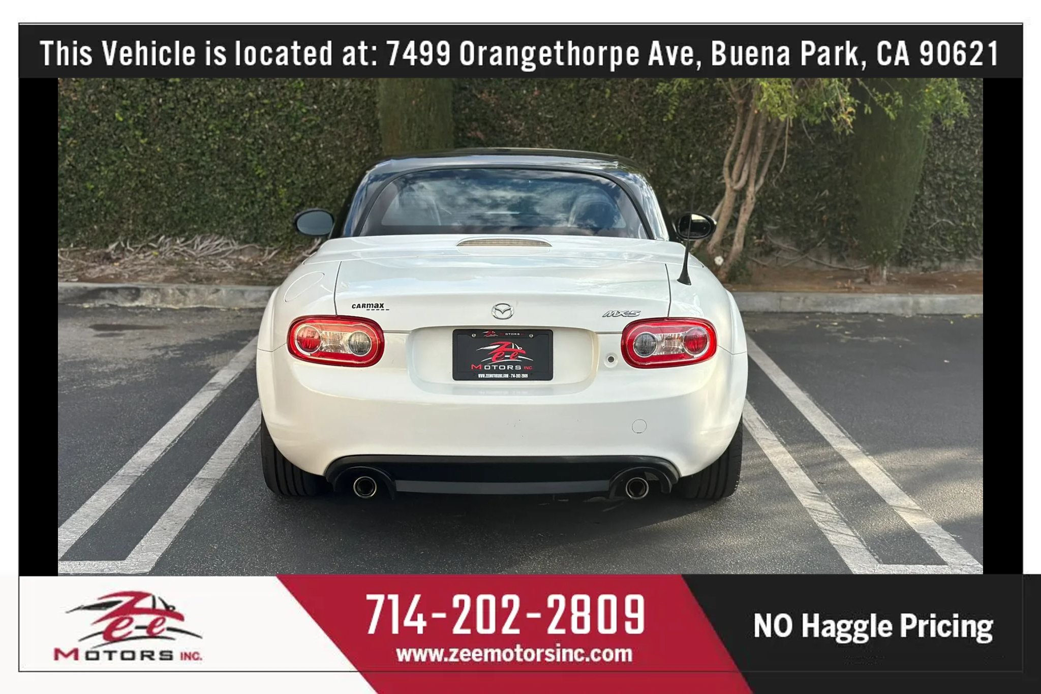 Used 2014 MAZDA MX-5 Miata Club RWD image 8
