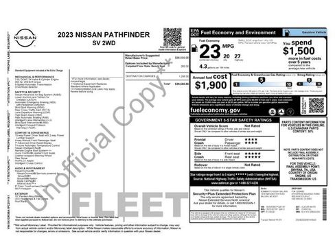 Used 2023 Nissan Pathfinder SV FWD image 17
