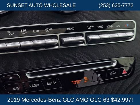 Used 2019 Mercedes-Benz GLC 63 AMG 4MATIC Coupe w/ Parking Assist Package image 44