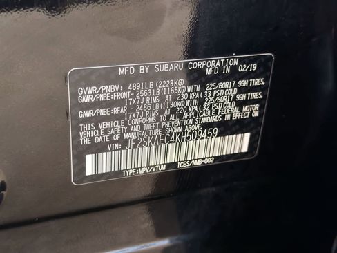 Used 2019 Subaru Forester Premium w/ All-Weather Package image 38