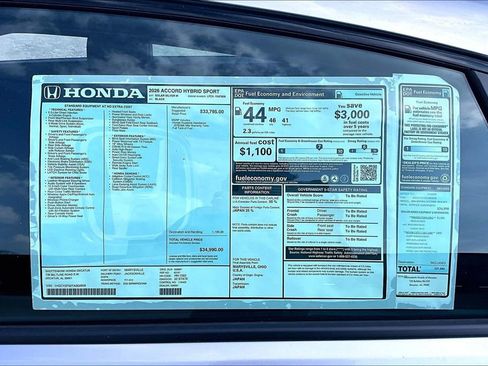 New 2026 Honda Accord Sport image 14
