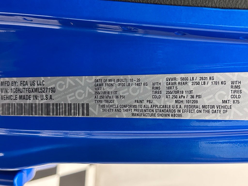 Used 2021 Jeep Gladiator Overland w/ Popular Equipment Package AWD/4WD image 23