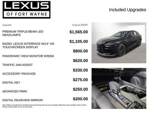 Used 2023 Lexus RX 350 F Sport w/ Accessory Package image 4