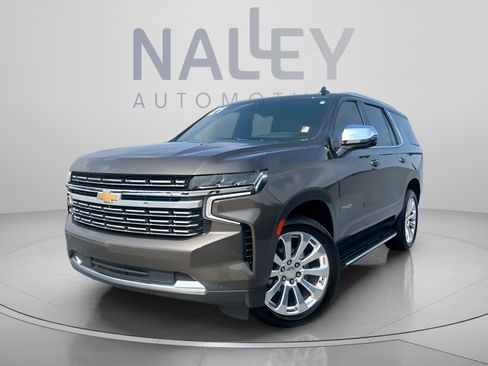 Used 2021 Chevrolet Tahoe Premier w/ Premium Package RWD image 1