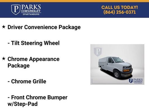New 2025 Chevrolet Express 3500 w/ Power Convenience Package RWD image 5