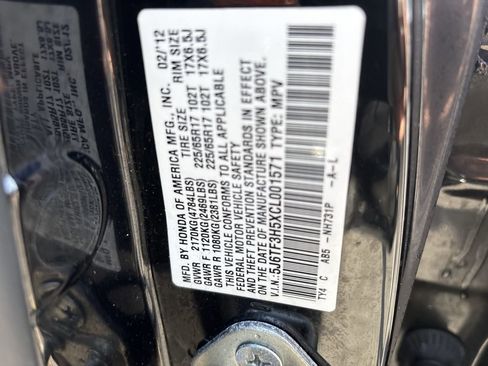 Used 2012 Honda Crosstour EX-L image 31