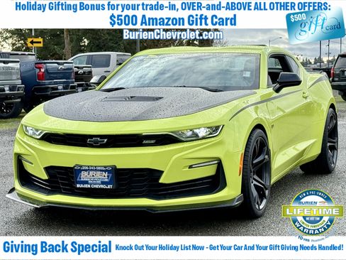 Used 2021 Chevrolet Camaro SS image 1