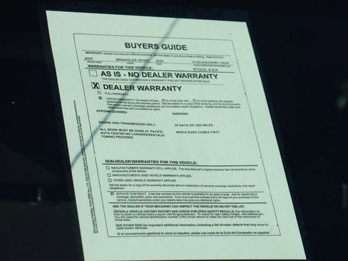 Used 2022 Jeep Wrangler Sport S image 45