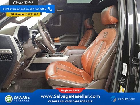 Used 2018 Ford F150 King Ranch w/ Equipment Group 601A Luxury image 9