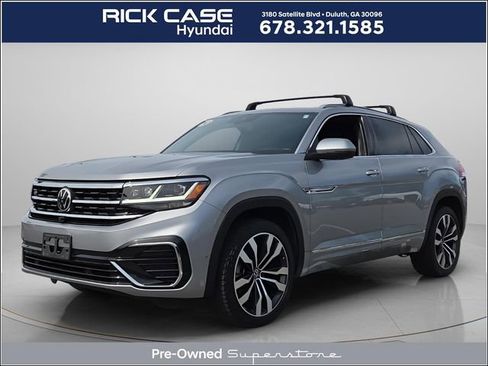 Used 2022 Volkswagen Atlas Cross Sport SEL Premium R-Line w/ Cross Sport MDO Package AWD/4WD image 1