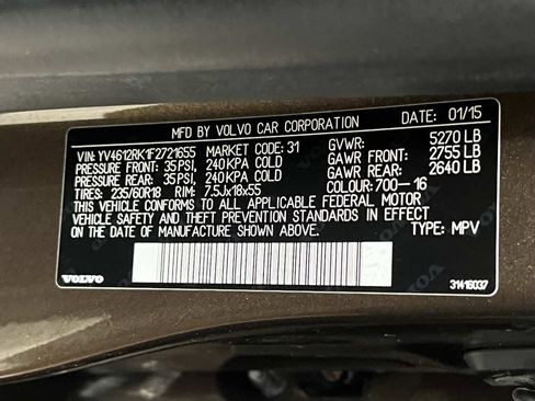 Used 2015 Volvo XC60 T5 w/ Proximity Package AWD/4WD image 32