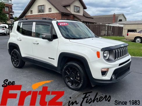 Used 2021 Jeep Renegade Limited w/ Sun & Sound Group AWD/4WD image 1