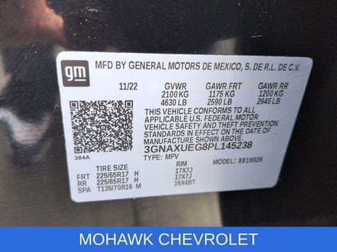 Used 2023 Chevrolet Equinox LT AWD/4WD image 34