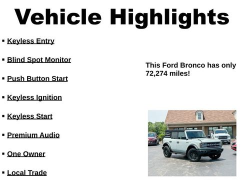 Used 2022 Ford Bronco Big Bend AWD/4WD image 41