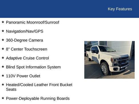 Certified 2021 Ford F250 Platinum w/ FX4 Off-Road Package image 27