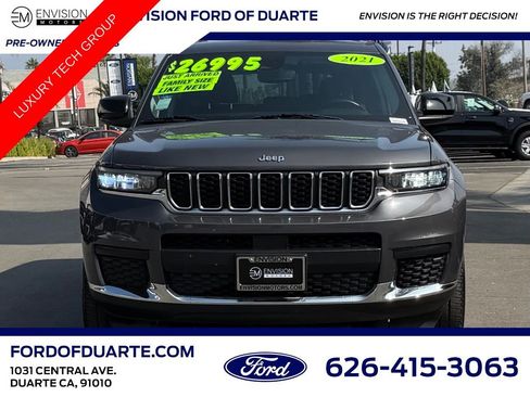 Used 2021 Jeep Grand Cherokee L Laredo w/ Luxury Tech Group I image 3