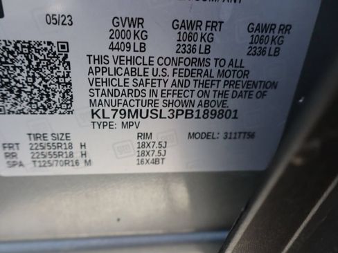 Used 2023 Chevrolet TrailBlazer RS AWD/4WD image 34