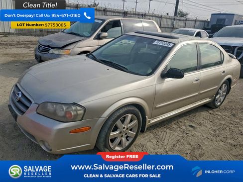 Used 2002 Nissan Maxima GLE image 1