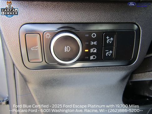 Certified 2025 Ford Escape Platinum AWD/4WD image 29
