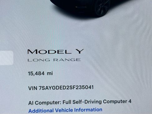 Used 2025 Tesla Model Y Long Range RWD image 11