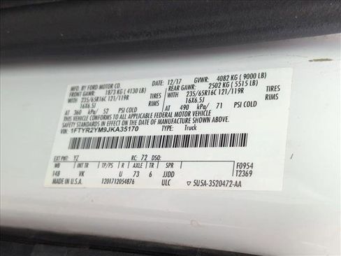Used 2018 Ford Transit 250 148 Low Roof RWD image 23
