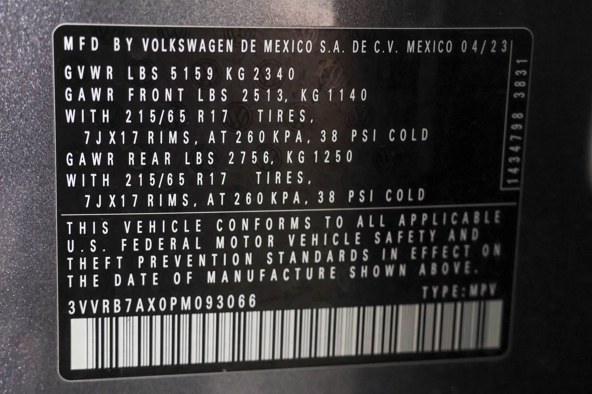 Used 2023 Volkswagen Tiguan S FWD image 50